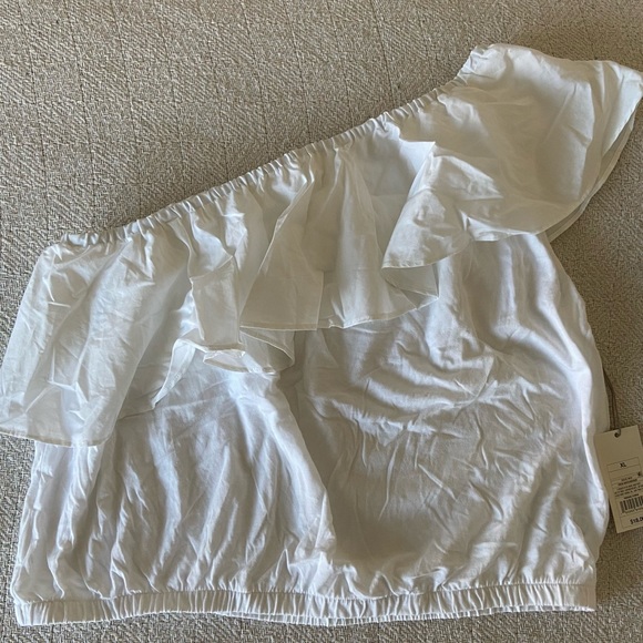 One shoulder ruffle top - Picture 5 of 5